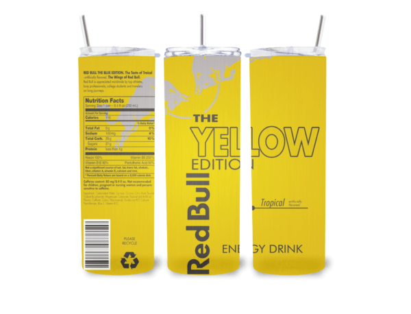 600ml Tumbler (Redbull) - Insulated Stainless Steel Drinkware - Image 11