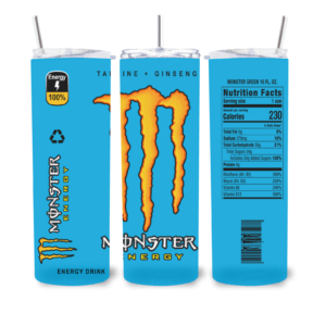 600ml Tumbler (Monster) - Insulated Stainless Steel Drinkware