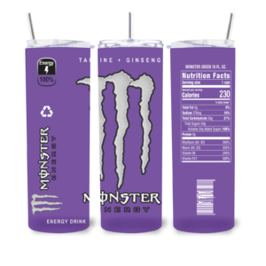 600ml Tumbler (Monster) - Insulated Stainless Steel Drinkware