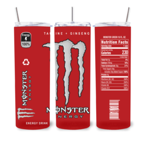 600ml Tumbler (Monster) - Insulated Stainless Steel Drinkware