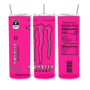 600ml Tumbler (Monster) - Insulated Stainless Steel Drinkware