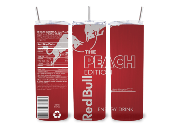 600ml Tumbler (Redbull) - Insulated Stainless Steel Drinkware - Image 6