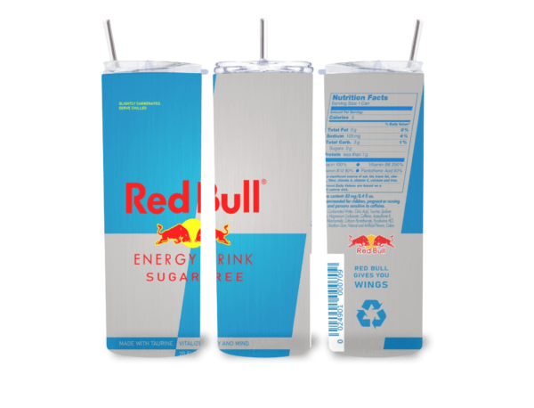 600ml Tumbler (Redbull) - Insulated Stainless Steel Drinkware